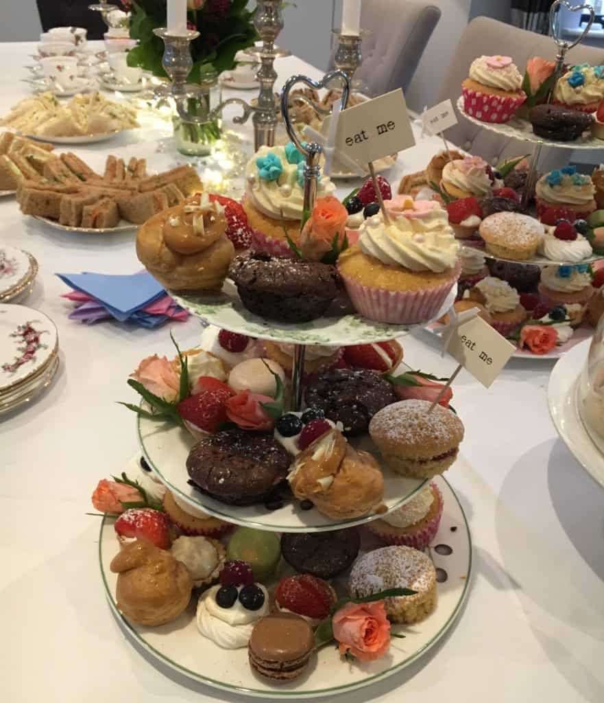 A photo of afternoon tea