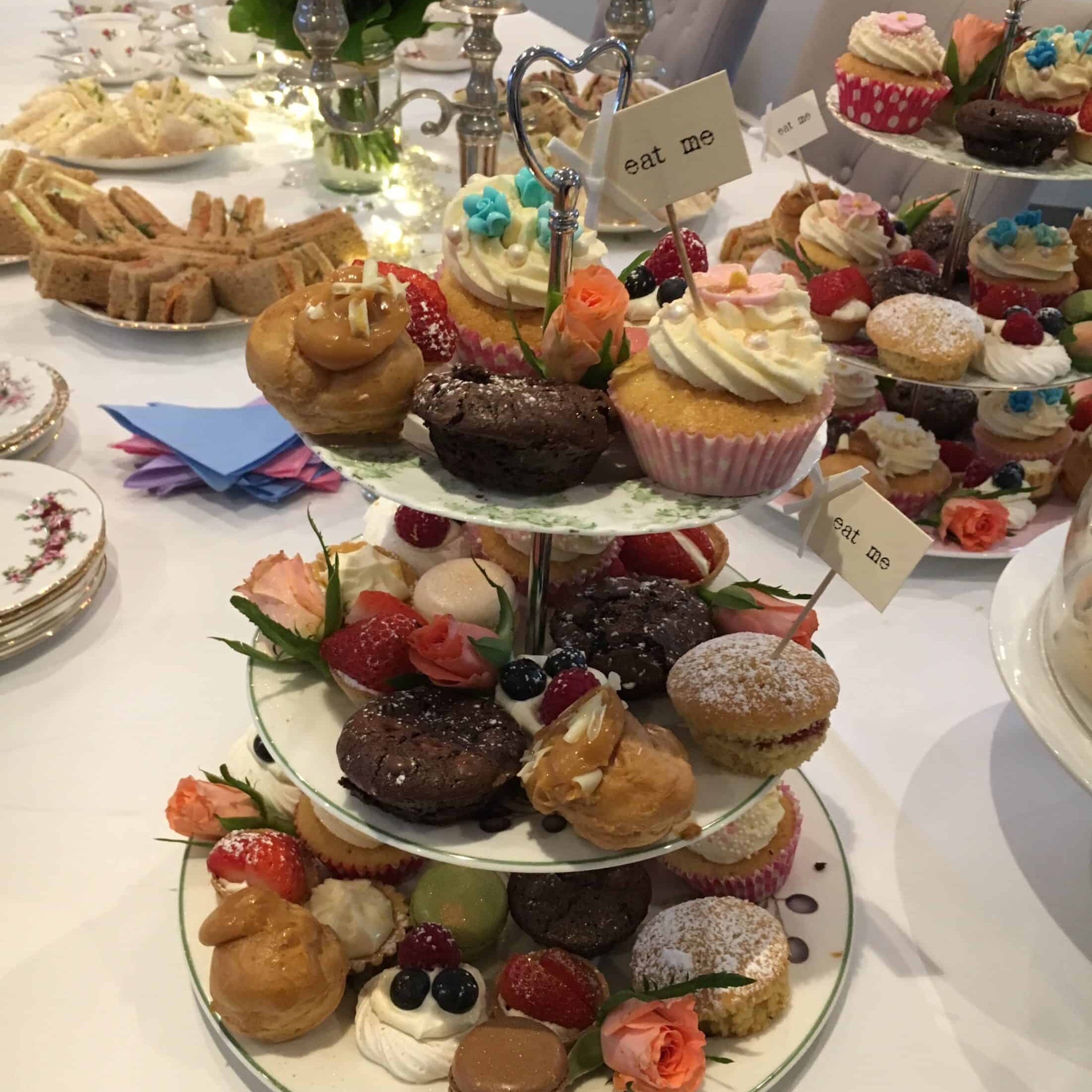 A photo of afternoon tea
